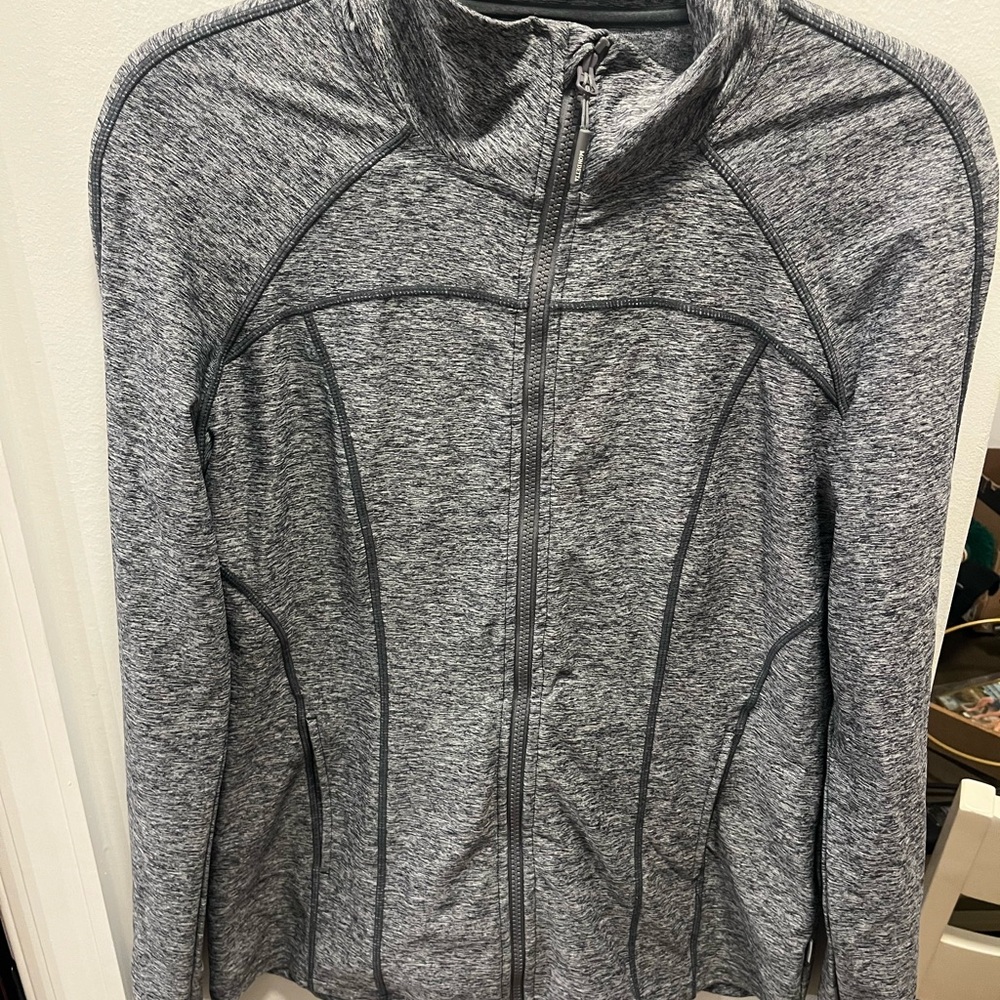 Mondetta heather Gray Zip-Up Sports Jacket